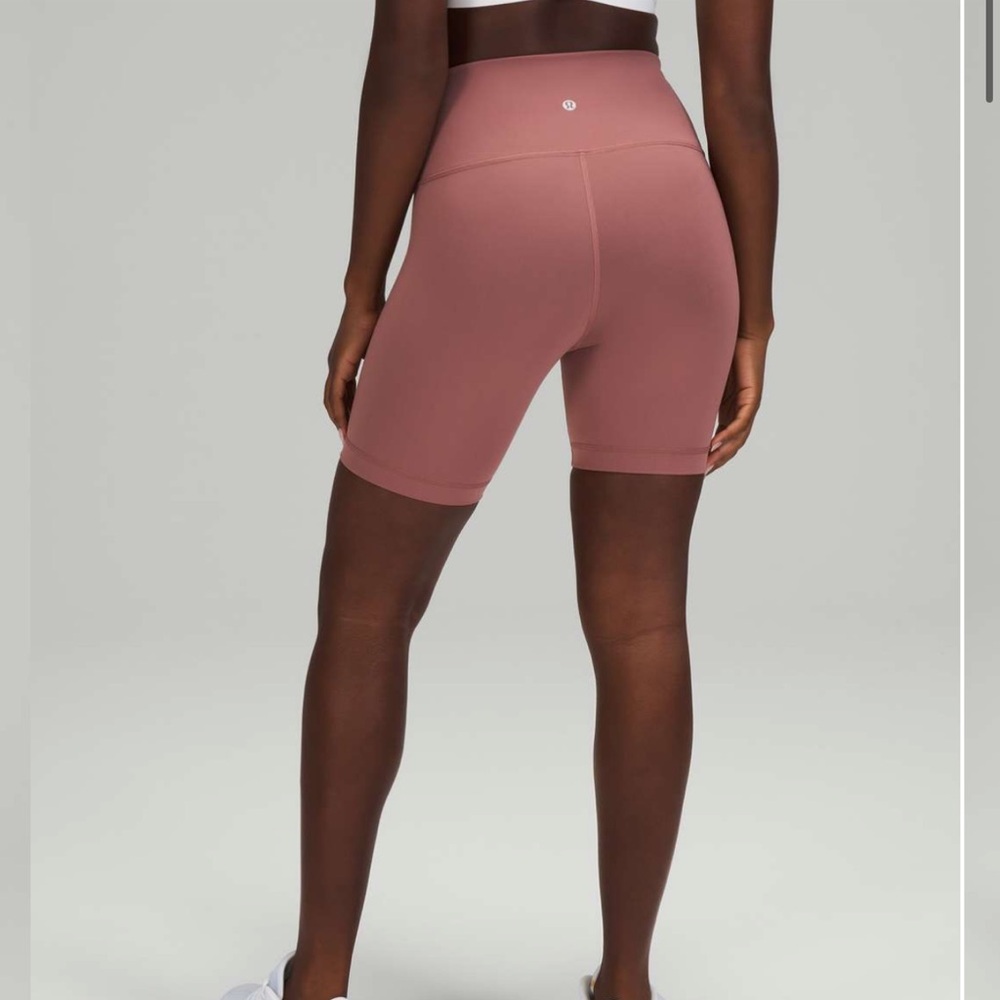 Lululemon Wunder Train High-Rise Athletic Bike Short 6" in Spiced Chai size 10